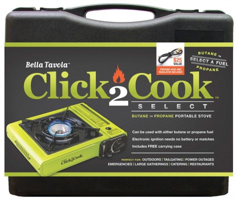 Click 2 Cook Portable Stove - Wall Lenk Corporation