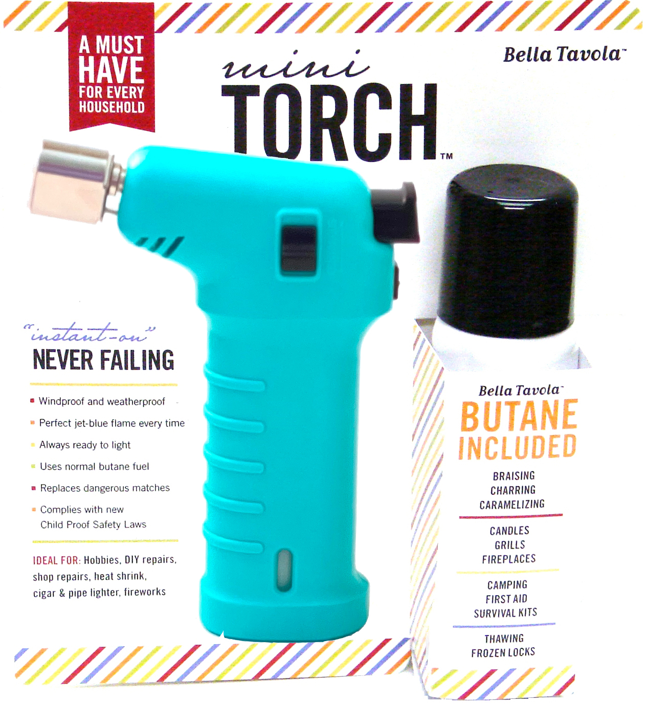 Buy Mini Torch Combo Pack - Turquoise Online for $29.00 - Wall Lenk ...